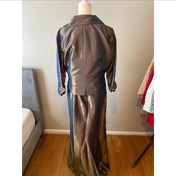 Cachet evening gown with jacket (2 pieces) - Picture 4 of 8